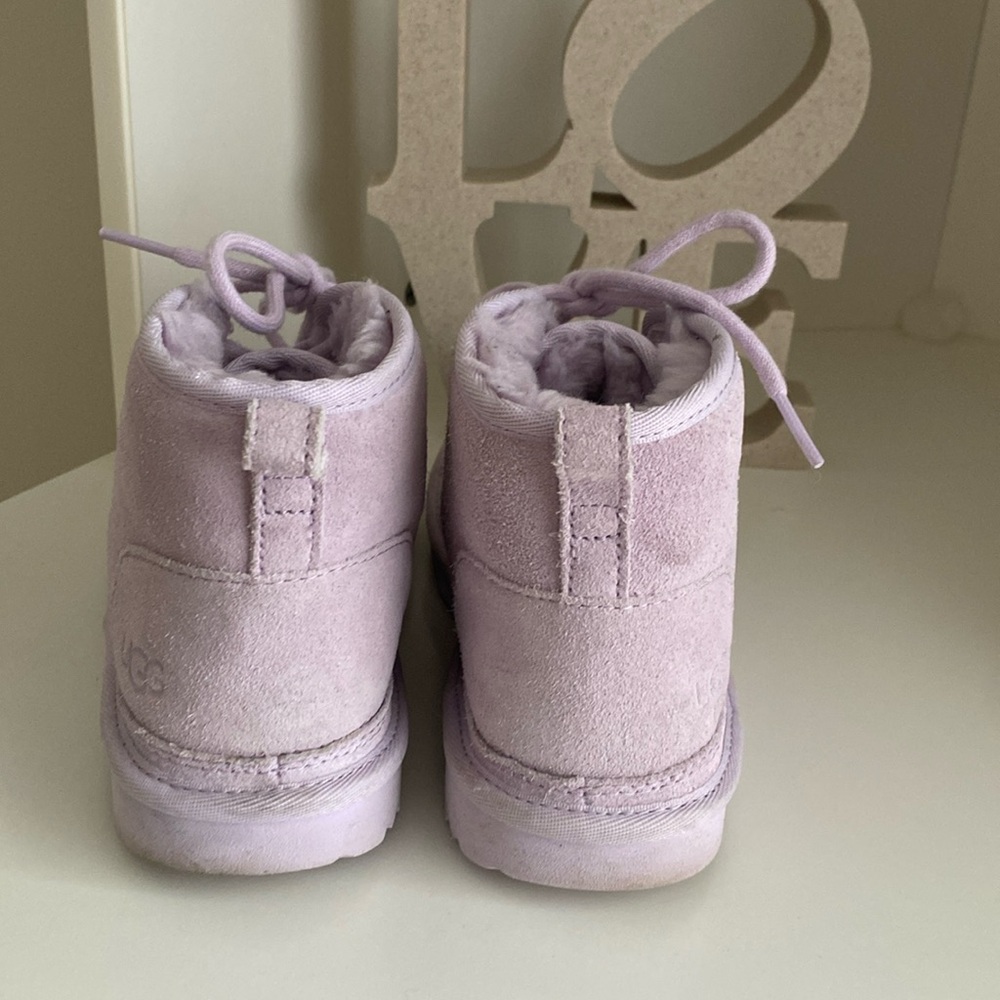 UGG Womens Neumel lilac boots - Picture 4 of 9